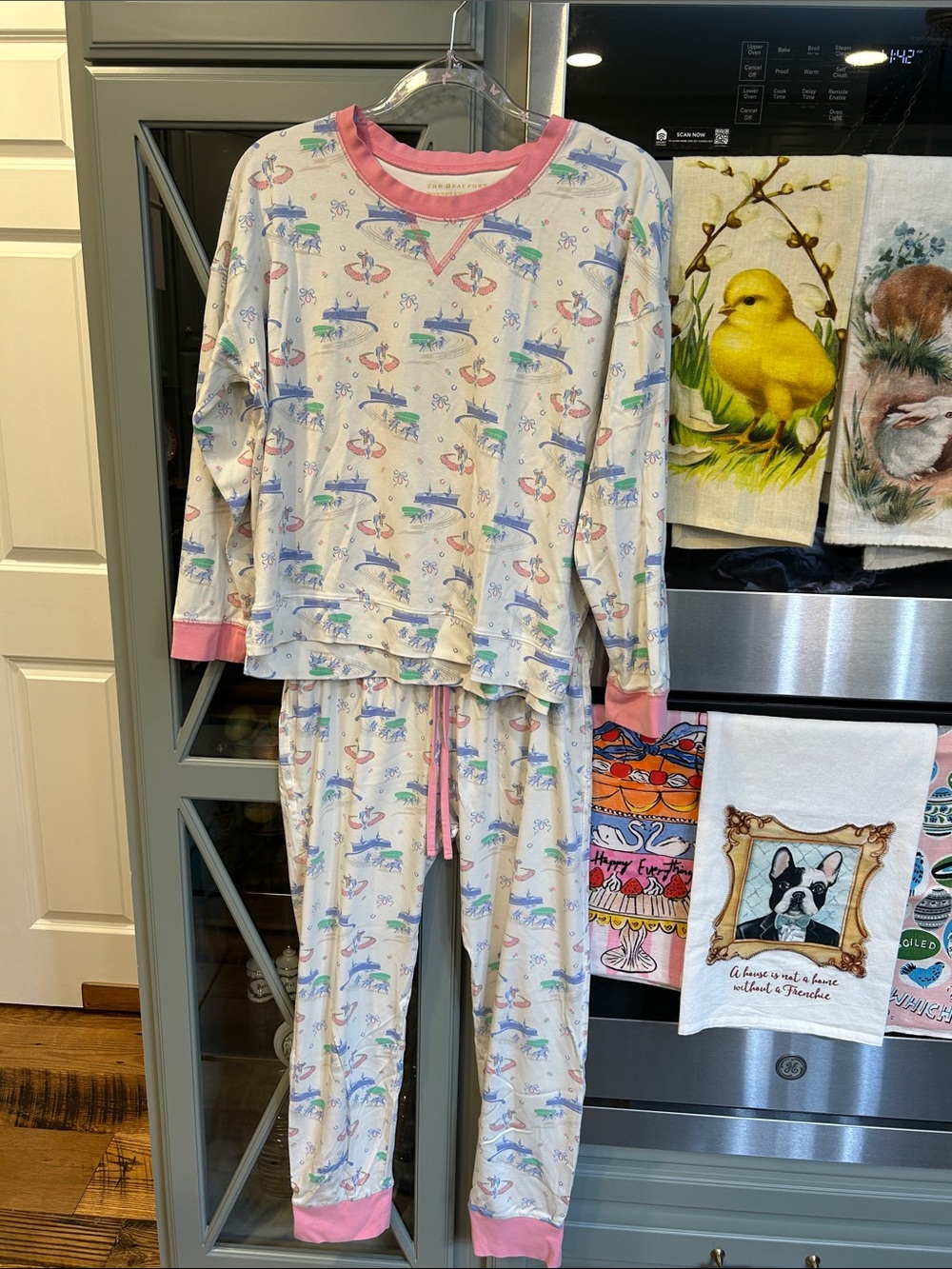 The Beaufort Bonnet Company Kentucky Derby Equestrian Pajamas Small